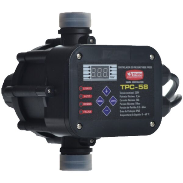 Controlador Automático de Pressão Thebe TPC-58 3 CV Monofásico 220V