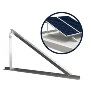 SUPORTE TRIÂNGULAR P/4 PAINÉIS SOLARES