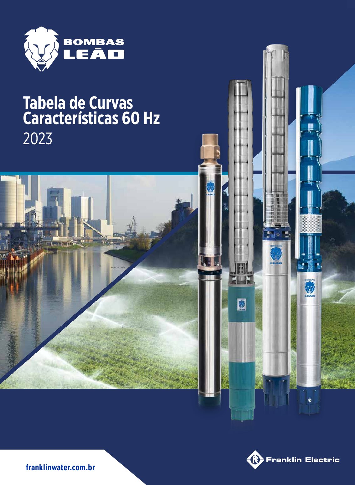 Bomba Leão Submersa Tipo Caneta S400-4 450Cv 660v Trifásica - Imagem 3