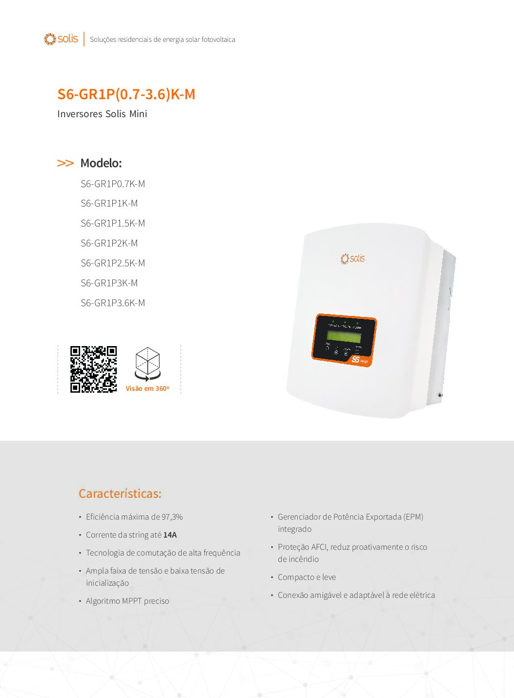 Inversor Solar On Grid Monofásico 3 kW com Wi-Fi - SOLIS - Imagem 2